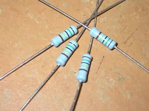 Widerstand 1,5 M Ohm Ω 1 Watt W 1% Ersatzteil 5 Stück L#022-3 - Bild 1 von 4