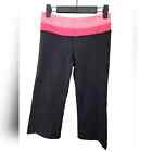 Lululemon Groove Pink Waist reversible crop yoga pants 4