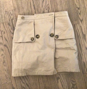BURBERRY girls wool lined trench skirt size 12 - Picture 1 of 5