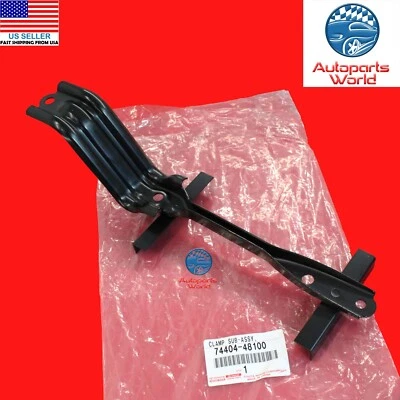 BRAÇADEIRA DE RETENÇÃO GENUÍNA LEXUS 10-15 RX350 RX450h 74404-48100/74404-0e020 - Imagem 1 de 3