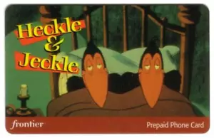 Fumetto cartone animato Heckle & Jeckle 15 m. Scheda telefonica SPECIMEN - Foto 1 di 2