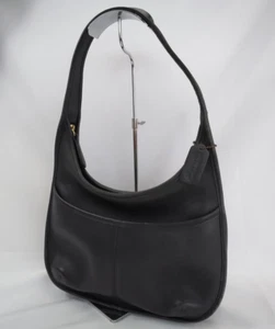 Coach Old Coach Ergo 9033 Black One Shoulder vintage Authentic - Picture 1 of 19