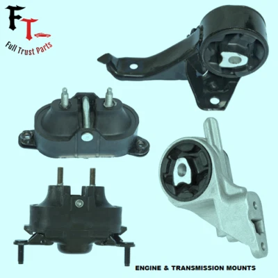 SE ADAPTA A: 2007-2008 SATURN AURA (3,5 L, V6) -- JUEGO DE 4 SOPORTES DE MOTOR Y TRANSMISIÓN. Foto 1 de 2