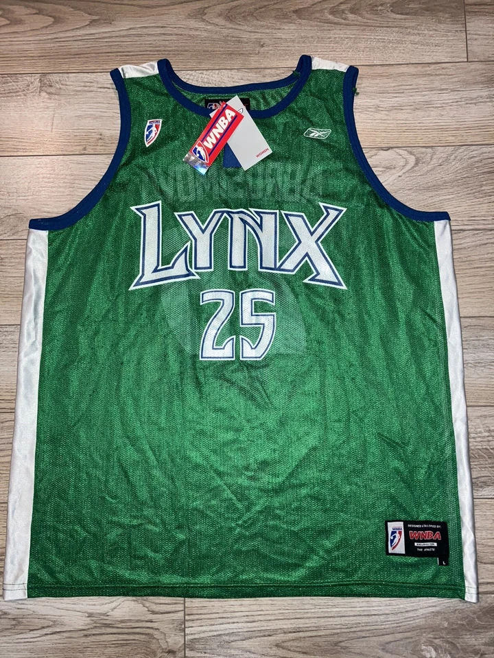 Svetlana Abrosimova Minnesota Lynx WNBA Basketball Jersey Large LG NWT NEW - Image 1 of 3