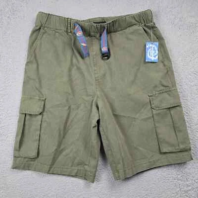 Pantalones Cortos Lucky Brand GRATEFUL DEAD CARGO PARA HOMBRES GRANDES L VERDE 11 pulgadas Cinturón Ripstop Nuevos con Etiquetas Foto 1 de 4