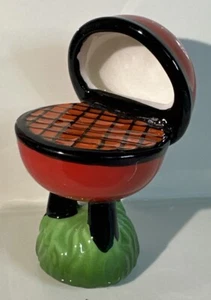 Nora Fleming Mini ~ HOT STUFF BBG SUMMERTIME GRILL A63 ~ Plate Charm - Picture 1 of 8