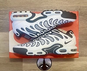 Nike Air Max Plus Drift ‘White Metallic Silver Black’ FD4290-101 Men’s Size 10.5 - Picture 1 of 12