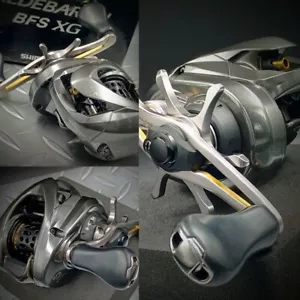 Carrete de baitcast usado SHIMANO【16 ALDEBARAN BFS XG】R-H 8.0:1 Gear "Ex+"cond. Con caja - Imagen 1 de 18