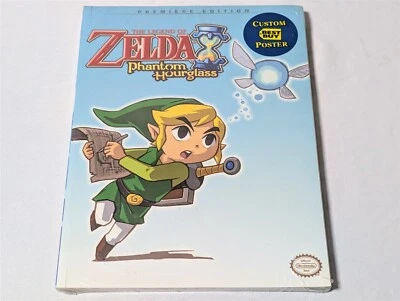 Legend Of Zelda Phantom Hourglass Prima Strategy Guide DS Best Buy - BRAND NEW! - Image 1 of 3