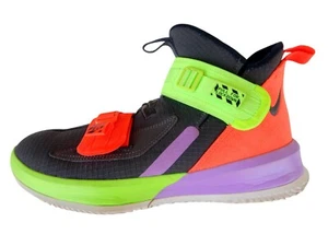 Nike Lebron James Soldier 13 Men's Basketball Black Shoes - Size US 8 UK 7 EU 41 - Picture 1 of 9