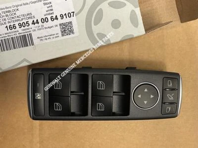 Mercedes-Benz New CLA250 CLA35 AMG G550 Left Window Switch OE 1669054400649107 - Image 1 of 3