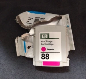 HP88 Original Cartridge Magenta (C9387A) Open/No Box Unused Inkjet Officejet - Picture 1 of 4