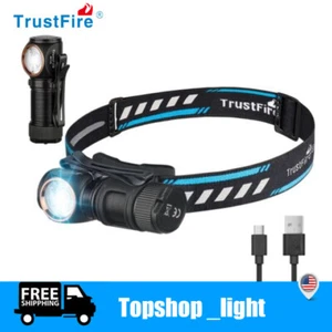 TrustFire MT15 1000LM LED Headlamp Rechargeable EDC Headlight Camping Lamp US TL - Picture 1 of 17