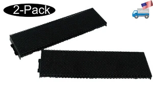 2-pack: HIGH POWER® Universal Black Mesh Metal Tower PC 5.25" Drive Bay Cover - Picture 1 of 12