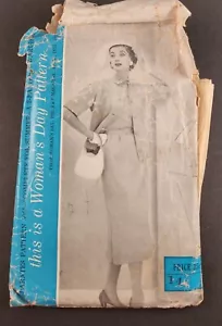 Damen Day 5055 Größe 14 Nähmuster 1950er Jahre geschnitten mittlere Jacke Sommer Ensemble - Bild 1 von 4