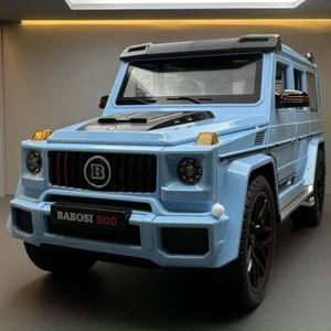 Modellino auto in lega 1:18 Brabus G800 con versione spray sound model ornamenti - Foto 1 di 10