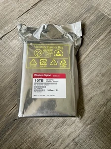 New Sealed WD Red ProWD102KFBX- 10TB SATA 6.0Gb/s 3.5" NAS WARE 3.0 - Afbeelding 1 van 3