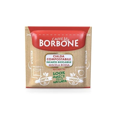 Caffè Borbone Coffee Compostable Pods, Recyclable Wrapping, Red Blend - 150 Pods - Bild 1 von 3