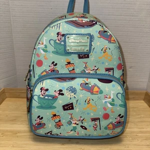 Disney Parks Mickey and Friends Play in the Park Loungefly Rucksack - Bild 1 von 10