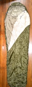High Peak Sirius Mummy Sleeping Bag Olive Green Lightweight Camping Hiking NEW - Picture 1 of 7