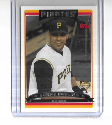 2006 Topps #630 Ronny Paulino Pittsburgh Pirates Rookie - Image 1 of 2