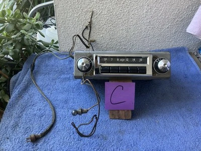 Radio AM 12v 55 56 Chevrolet 210 Belair OEM de colección Chevrolet AM 12v 55 OEM Foto 1 de 4