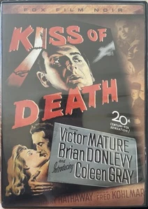 Kiss of Death - Fox Film Noir 1947 (DVD 2005 W/Insert) Victor Mature - Picture 1 of 2
