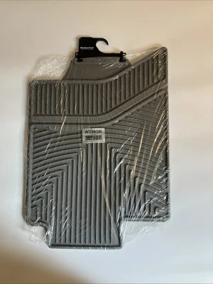 WeatherTech 全天候脚垫适用于道奇 Ram 1500 W336GR - 第二排 - 灰色 — 第 1/4 张图片