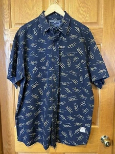Camisa polo deportiva Ci37 Ralph Lauren manga corta con botones nudo de vela para hombre XL - Imagen 1 de 4