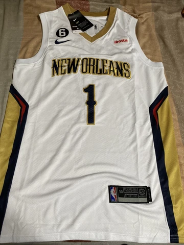 Zion Williamson Nike New Orleans Pelicans City Swingman Jersey Men’s Size Large Cover
