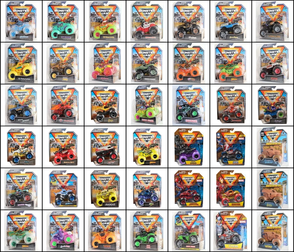 Camiones Monster Jam escala 1:64 de Spin Master todas las series surtido elegir Foto 1 de 1