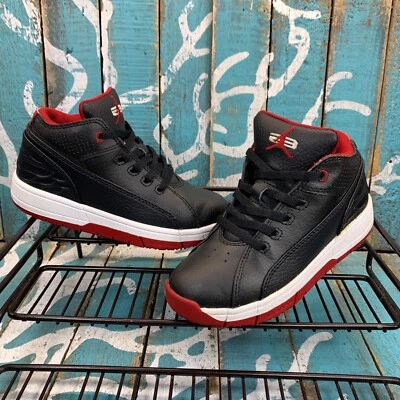 Nike Air Jordan 2016 Ol’School Chicago Negro/Rojo 845205-006 Niños Talla 11C Foto 1 de 4