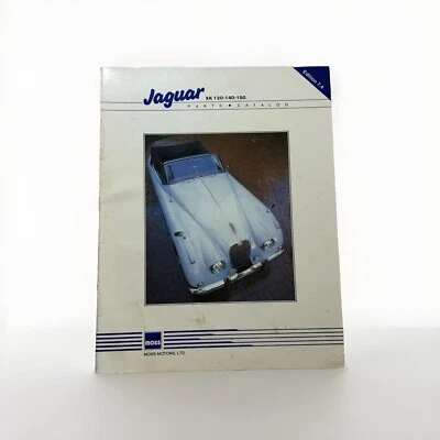 Jaguar XK-120 1949-1961 Lista de Repuestos Catálogo Ilustrado Manual de Montaje Hágalo Usted Mismo Foto 1 de 4
