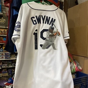 Tony Gwynn Signed Jersey 1999 Artwork D. Brewer JSA Authentication - Picture 1 of 7