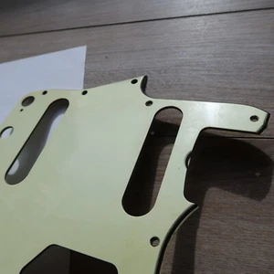 '62 - '72  Fender Jaguar Pickguard Vintage 1960's Mint Green Celluloid  USA RI - Picture 1 of 9