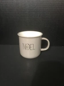 SLEIGH BELL BISTRO COFFEE MUG "NOEL"  Mug Tan/taupe - Picture 1 of 6