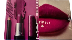 Neu MAC Look In A Box Lip Kit Fashion Lover - Lippenstift, Lipgloss & Lip Liner - Bild 1 von 4