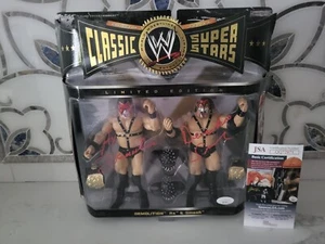 WWE/WWF DEMOLITION AX & SMASH SIGNED CLASSIC SUPERSTARS w/JSA COA-Red Signature - Picture 1 of 11