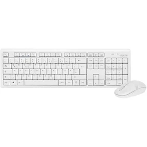 ID0104W - Ensemble clavier/souris sans fil 24 GHz clavier 103 touches +13 tou... - Photo 1/3