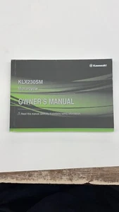 NEW 2023 Kawasaki KLX230SM Owner's Manual - Picture 1 of 2