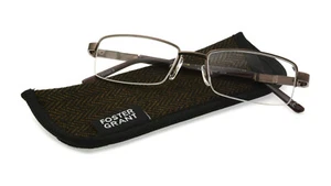 Foster Grant Peter Brown Men's Reading Glasses - Foto 1 di 3