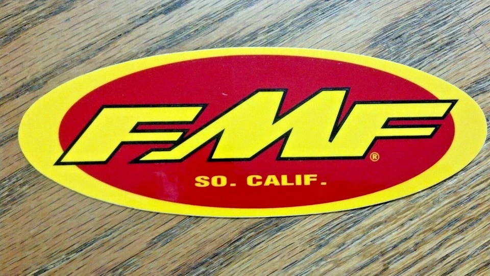 FMF, Sweet Racing Sticker, Cool Colors, Southern California, Oval, 4-7/8 x 1-3/4 Foto 1 de 1
