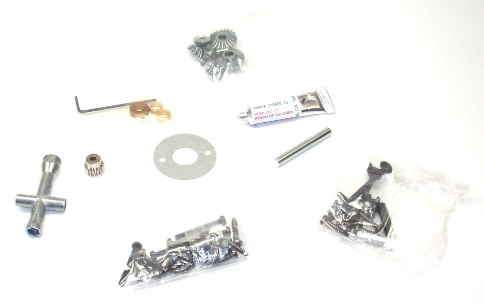 Tamiya 1:12 M-06 Chassis Lowride Pumpkin 19402792 Metall-Teile Beutel A TLP® - Bild 1 von 2