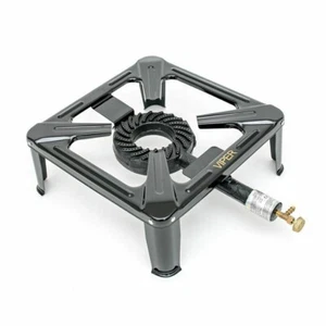 LPG Gas Burner Cooker Cast Iron Boiling Ring Camping 8kw 100kg Pot Catering - Picture 1 of 2