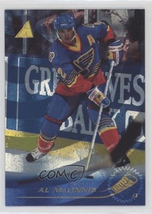 1995-96 Pinnacle Artist's Proof Rink Collection Al MacInnis #79 HOF