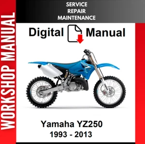 YAMAHA YZ250 YZ 250 1993 - 2013 SERVICE REPAIR SHOP MANUAL - Picture 1 of 1