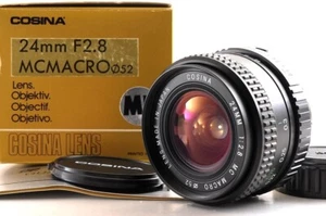 【TOP MINT+ IN BOX】COSINA 24mm F/2.8 MC MACRO MF Lens For MD Mount JAPAN #4465 - Picture 1 of 13