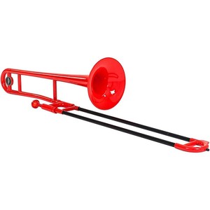 Allora ATB100 Aere Series Plastic Trombone Red