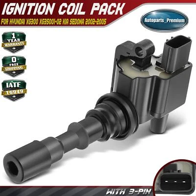 起亚塞多纳 02-05 现代 XG300 XG350 V6 3.0L 3.5L 27300-39050 的点火线圈 — 第 1/4 张图片