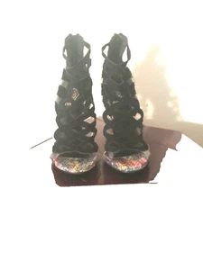 Women 's Athena sexy high heels size 6.5 multiple color Nice - Picture 1 of 8